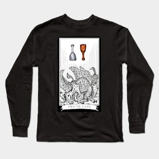 The Two of Cups - The Tarot Restless Long Sleeve T-Shirt